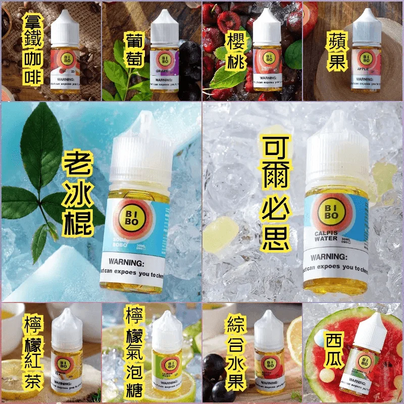 BIBO經典系列主機小煙油30ML